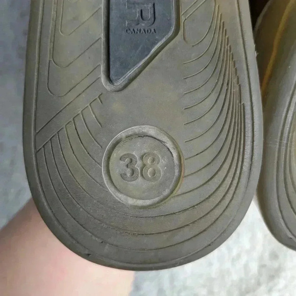 PAJAR Women Leather Flat Laces shoes size 38 = 7 US Colorful Original Style - Picture 8 of 9